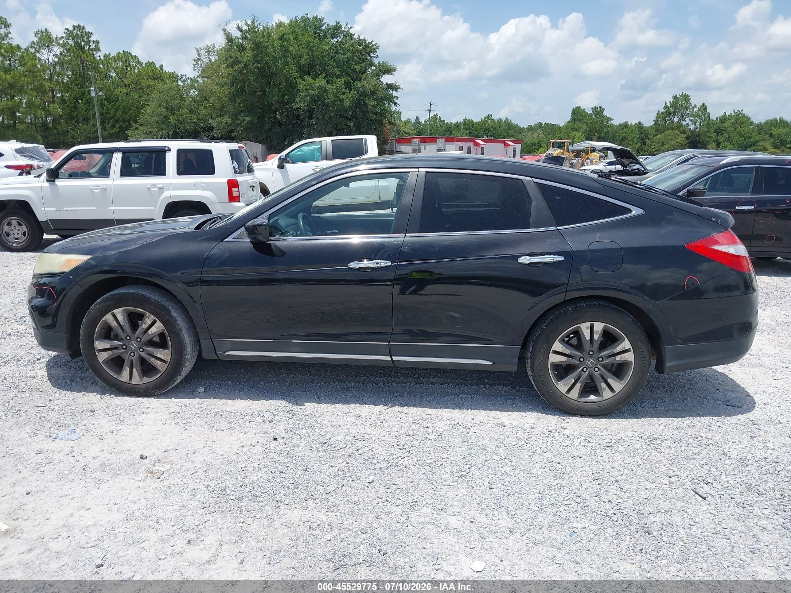 2014 Honda Crosstour Ex V6 Black vin: 5J6TF1H3XEL002497