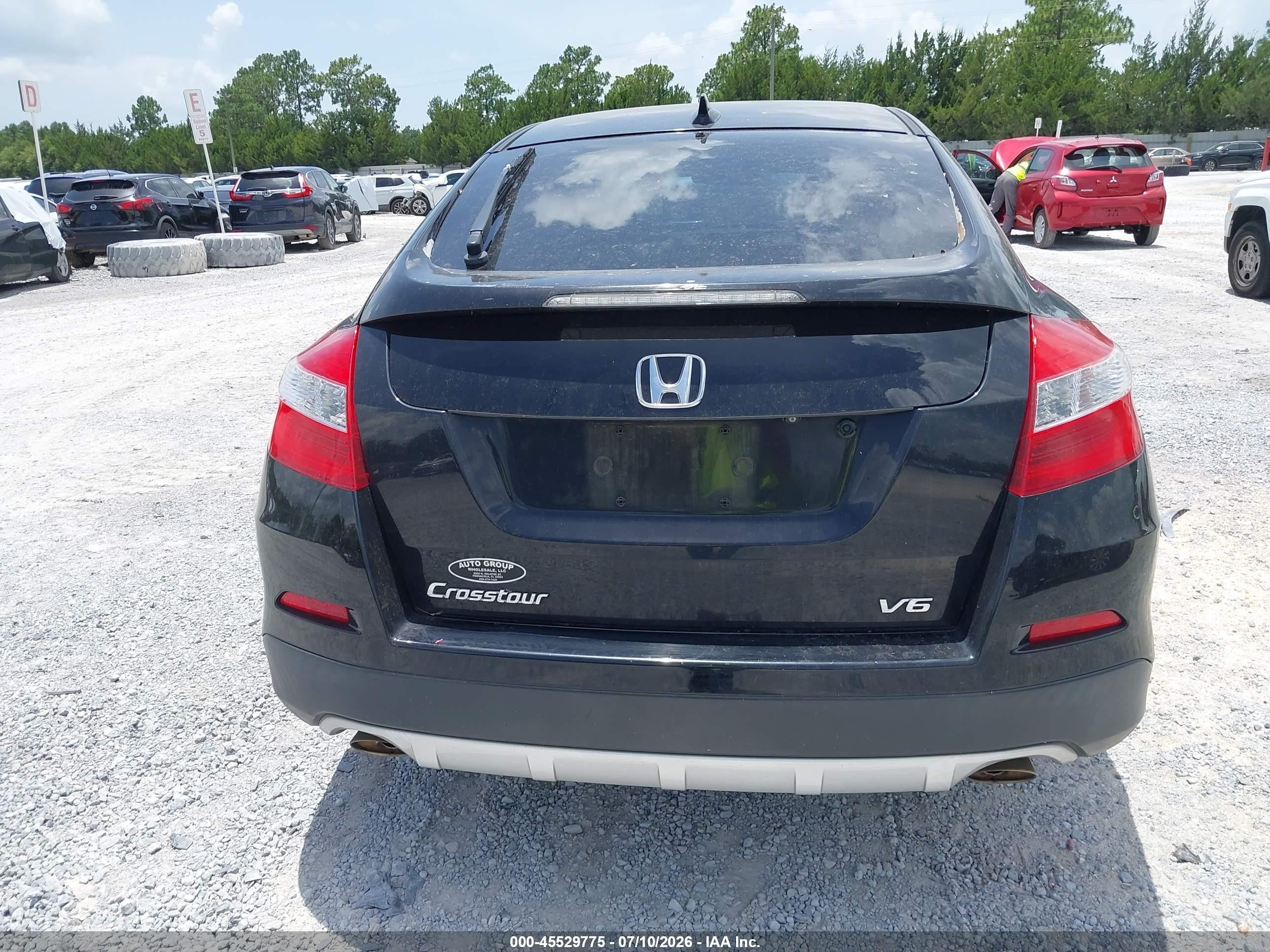 2014 Honda Crosstour Ex V6 Black vin: 5J6TF1H3XEL002497