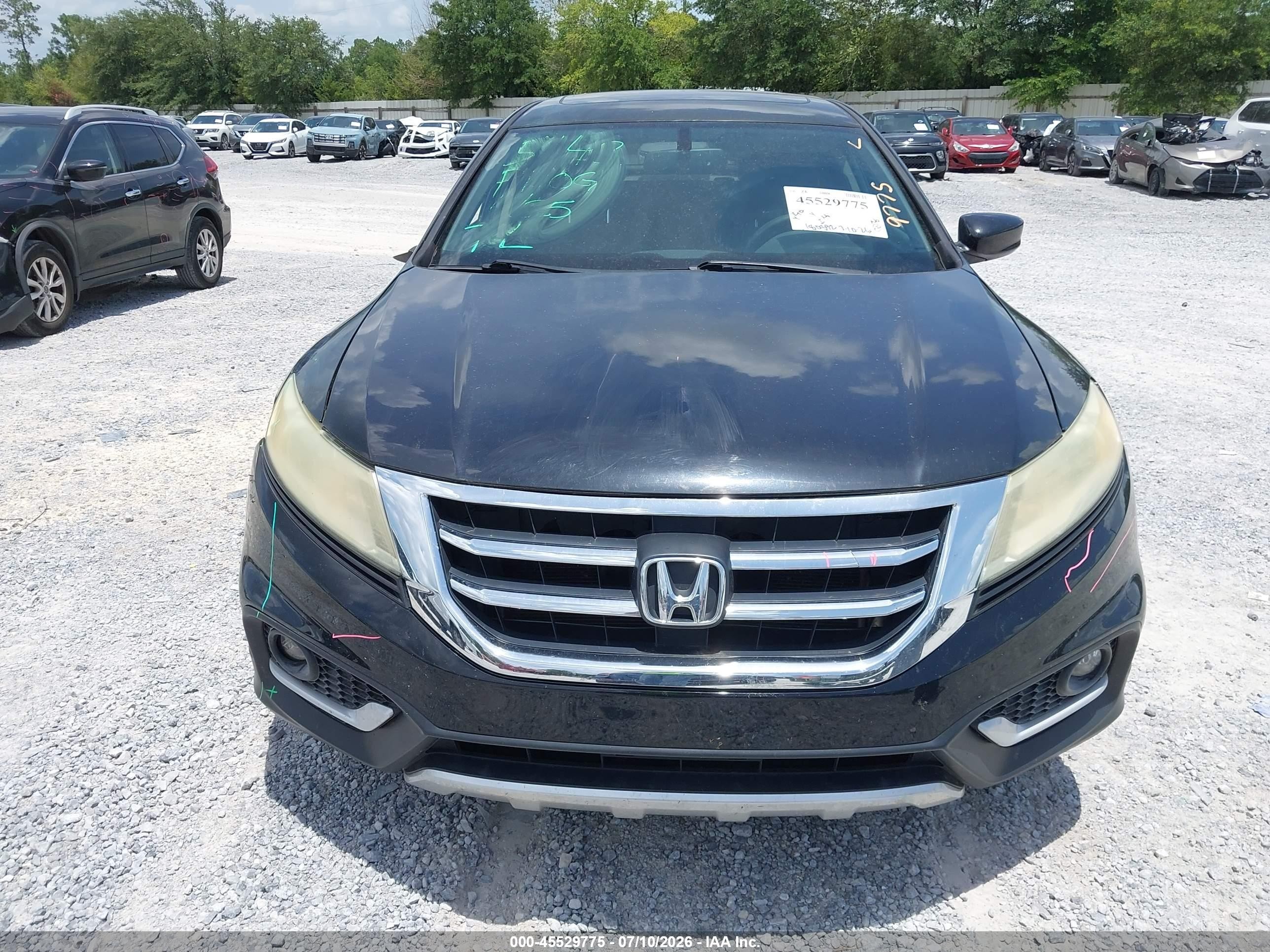 2014 Honda Crosstour Ex V6 Black vin: 5J6TF1H3XEL002497