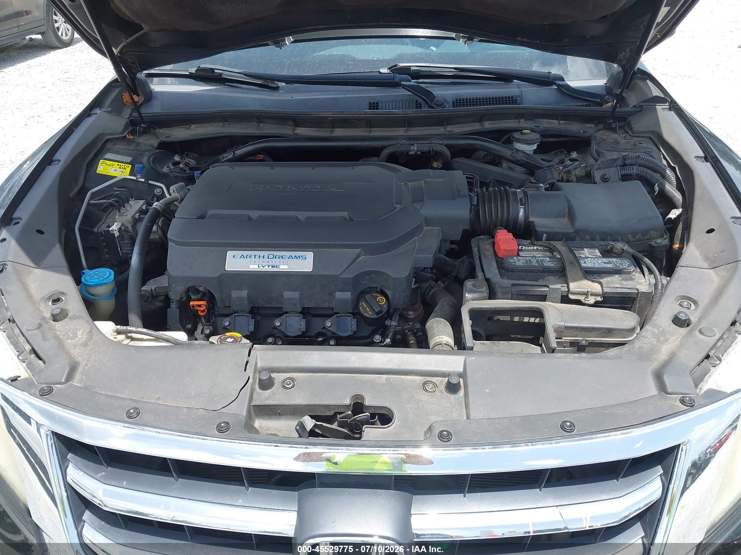 2014 Honda Crosstour Ex V6 Black vin: 5J6TF1H3XEL002497