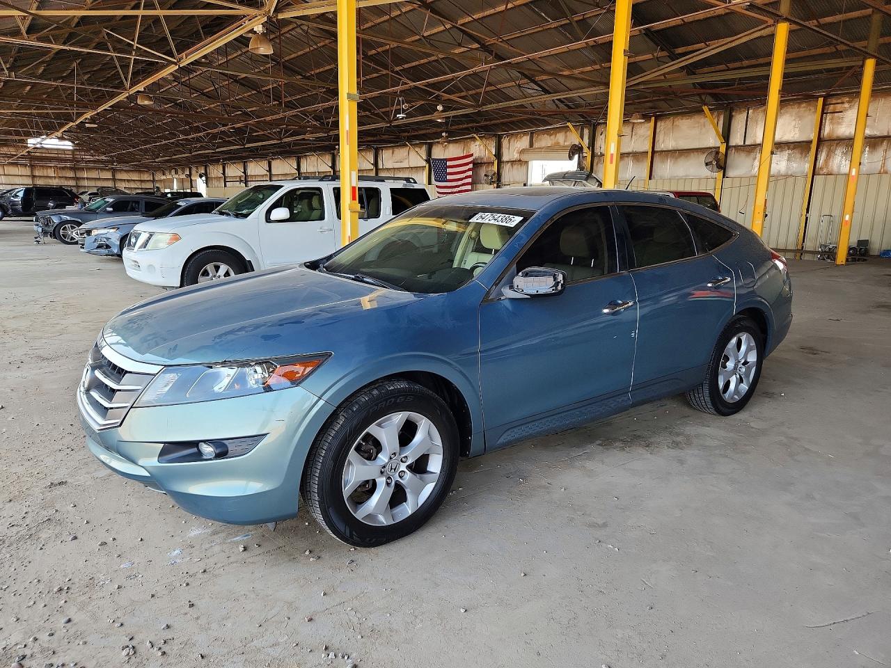 2010 Honda Accord Crosstour Exl Teal vin: 5J6TF1H50AL004089