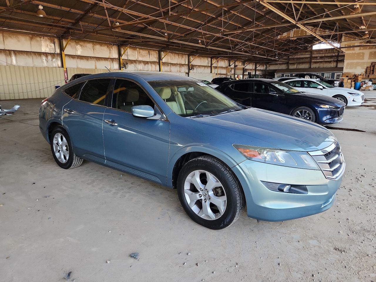 2010 Honda Accord Crosstour Exl Teal vin: 5J6TF1H50AL004089