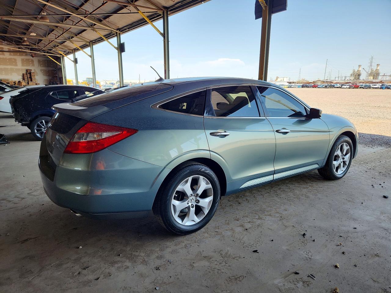 2010 Honda Accord Crosstour Exl Teal vin: 5J6TF1H50AL004089