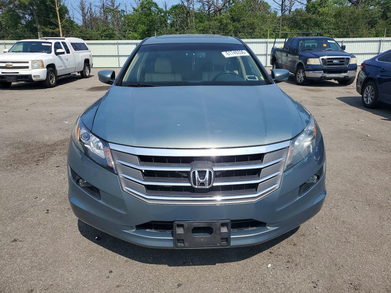 2010 Honda Accord Crosstour Exl Teal vin: 5J6TF1H50AL010734