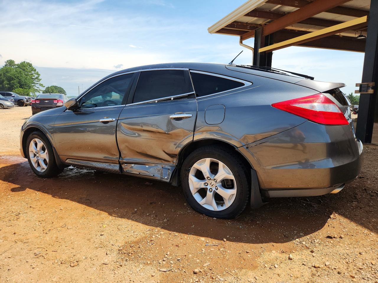 2010 Honda Accord Crosstour Exl Gray vin: 5J6TF1H50AL015822