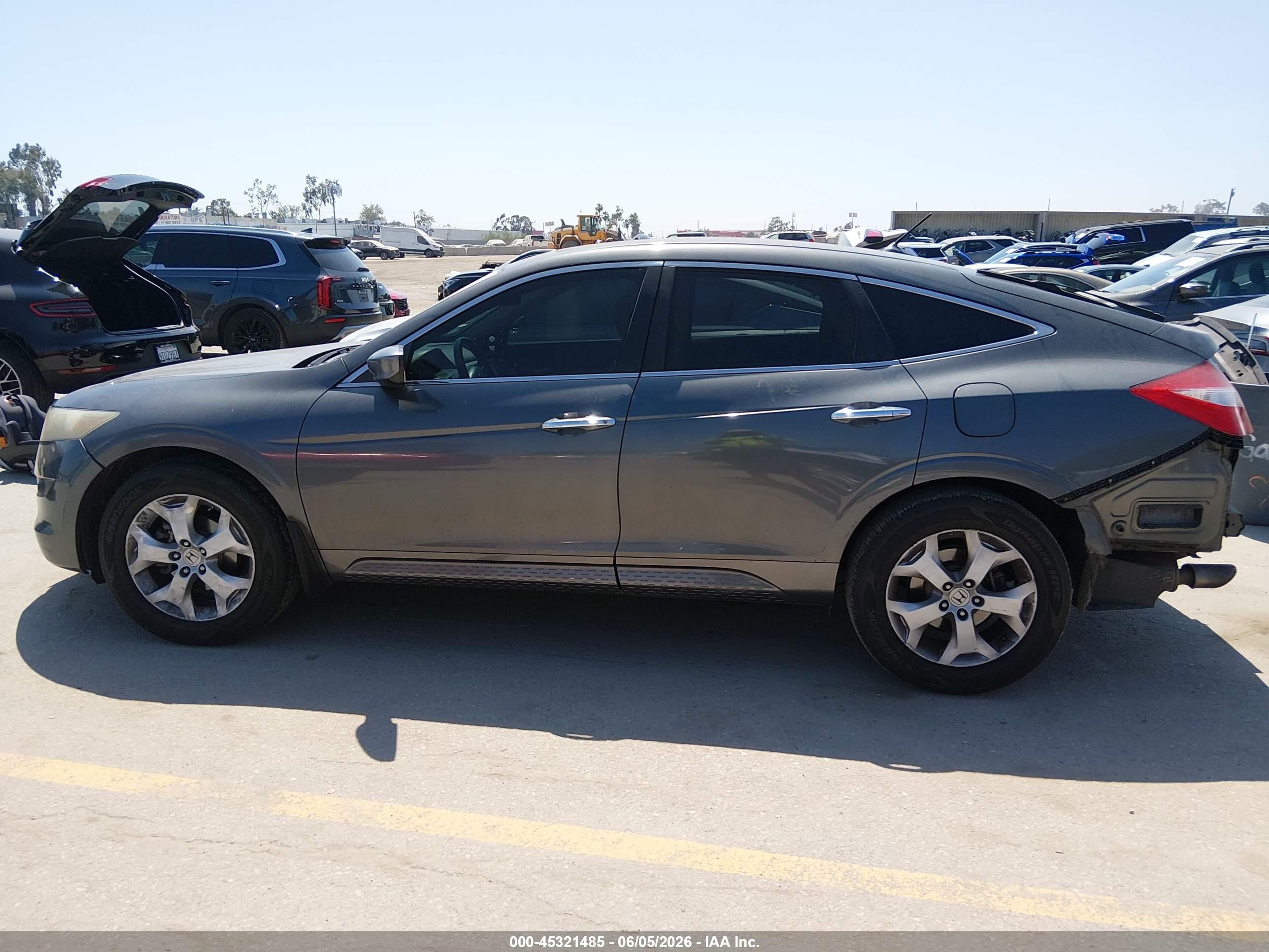 2012 Honda Crosstour Ex-l Gray vin: 5J6TF1H50CL001132