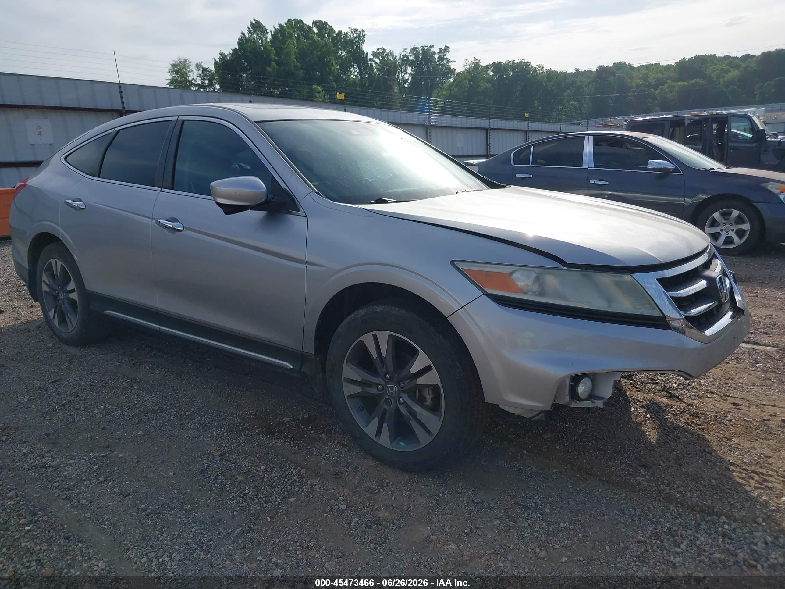 2013 Honda Crosstour Ex-l V6 Silver vin: 5J6TF1H50DL002461