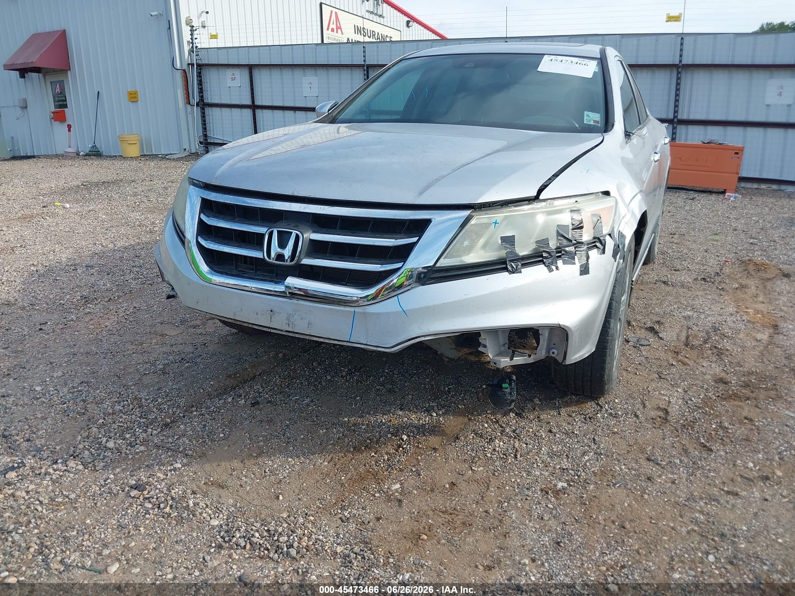 2013 Honda Crosstour Ex-l V6 Silver vin: 5J6TF1H50DL002461
