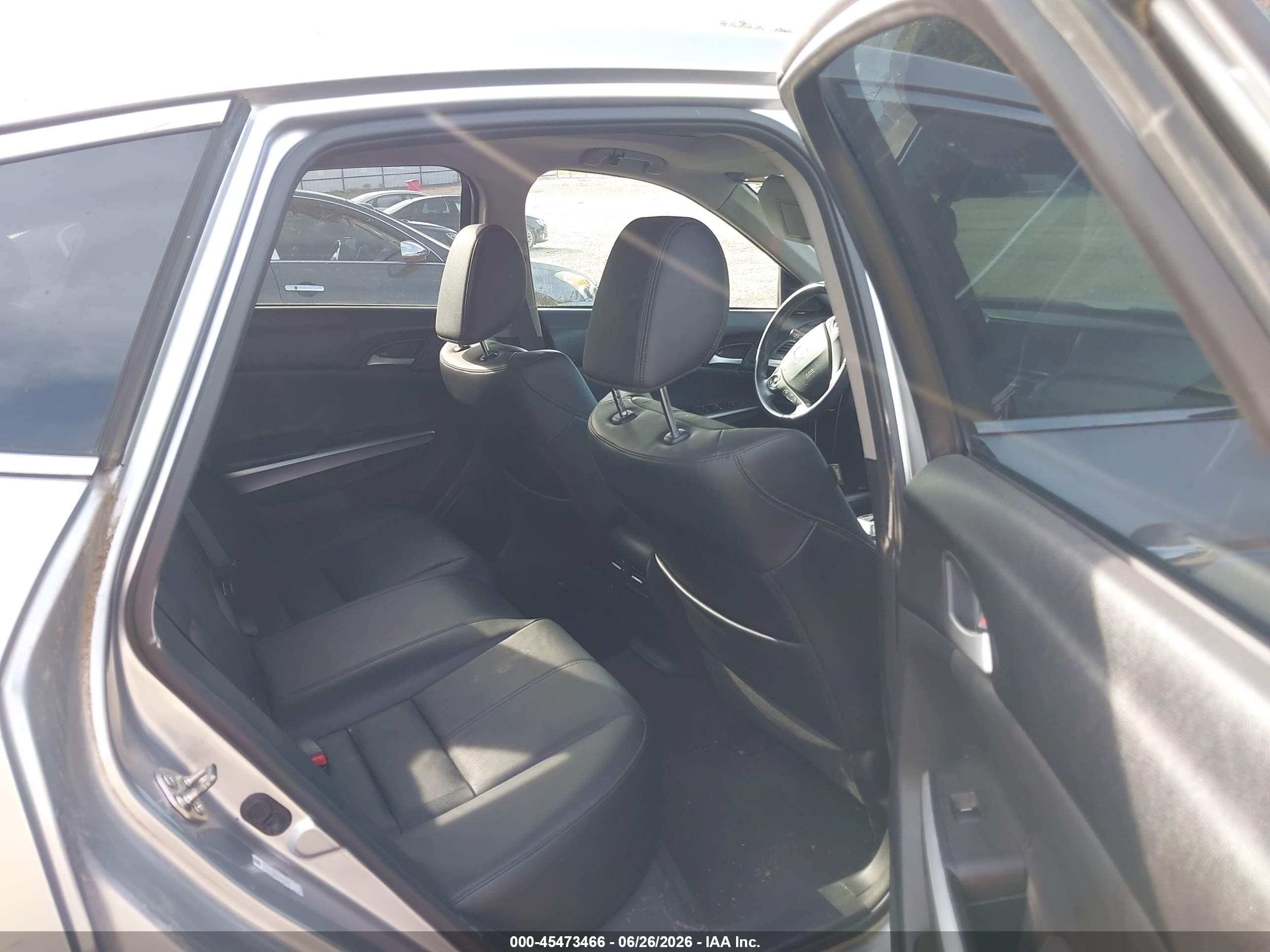 2013 Honda Crosstour Ex-l V6 Silver vin: 5J6TF1H50DL002461