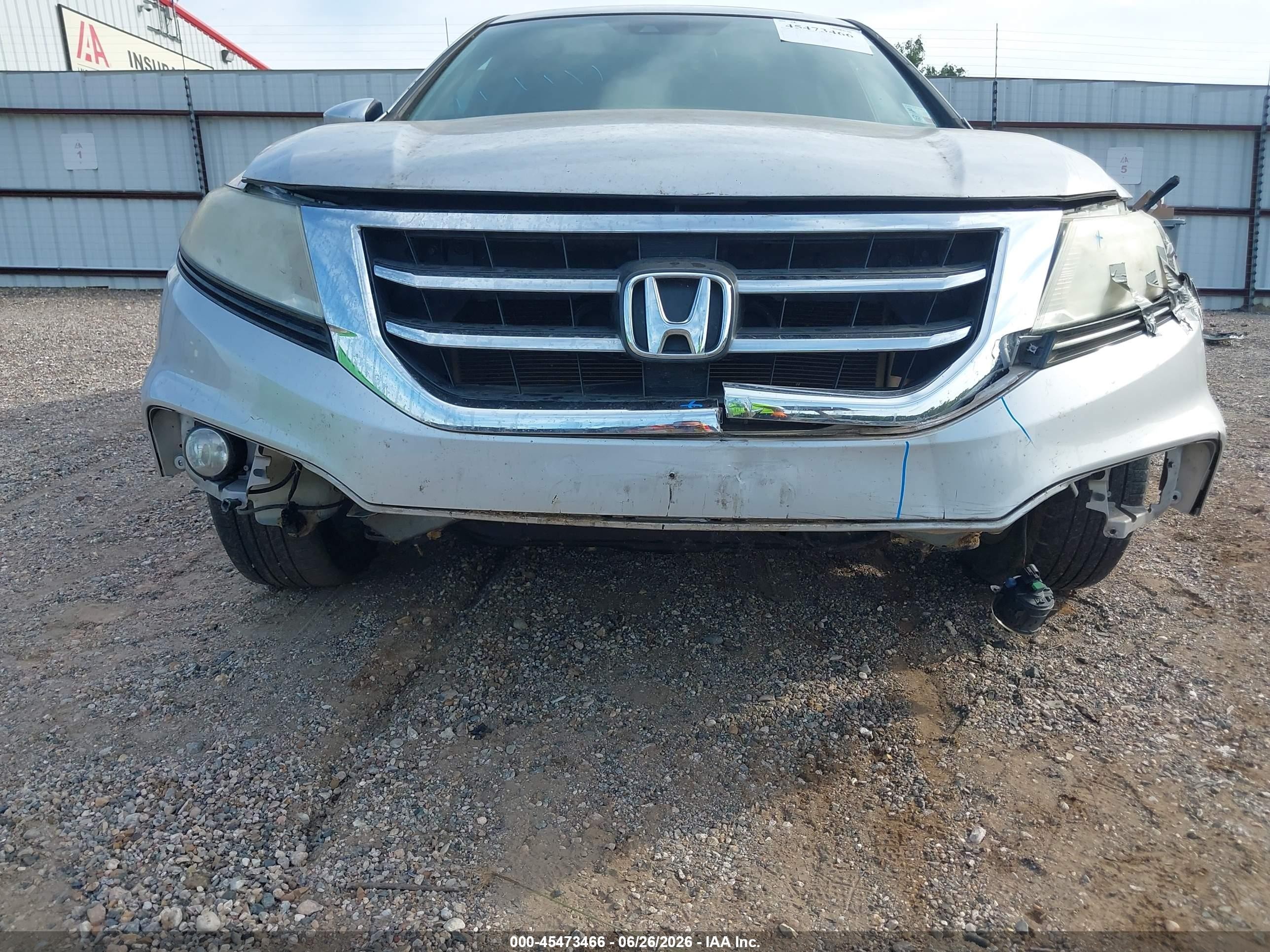 2013 Honda Crosstour Ex-l V6 Silver vin: 5J6TF1H50DL002461