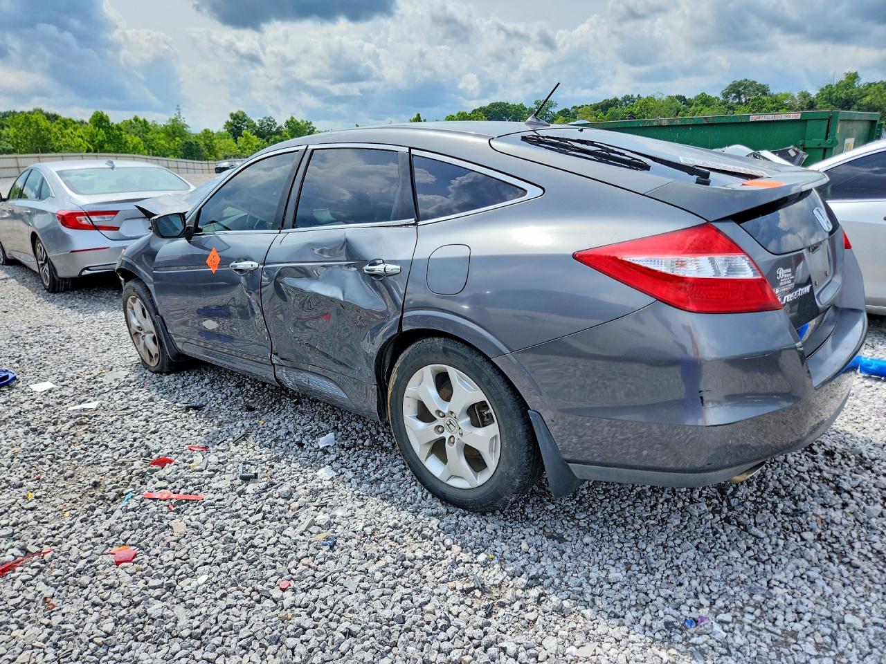 2010 Honda Accord Crosstour Exl Gray vin: 5J6TF1H51AL000228