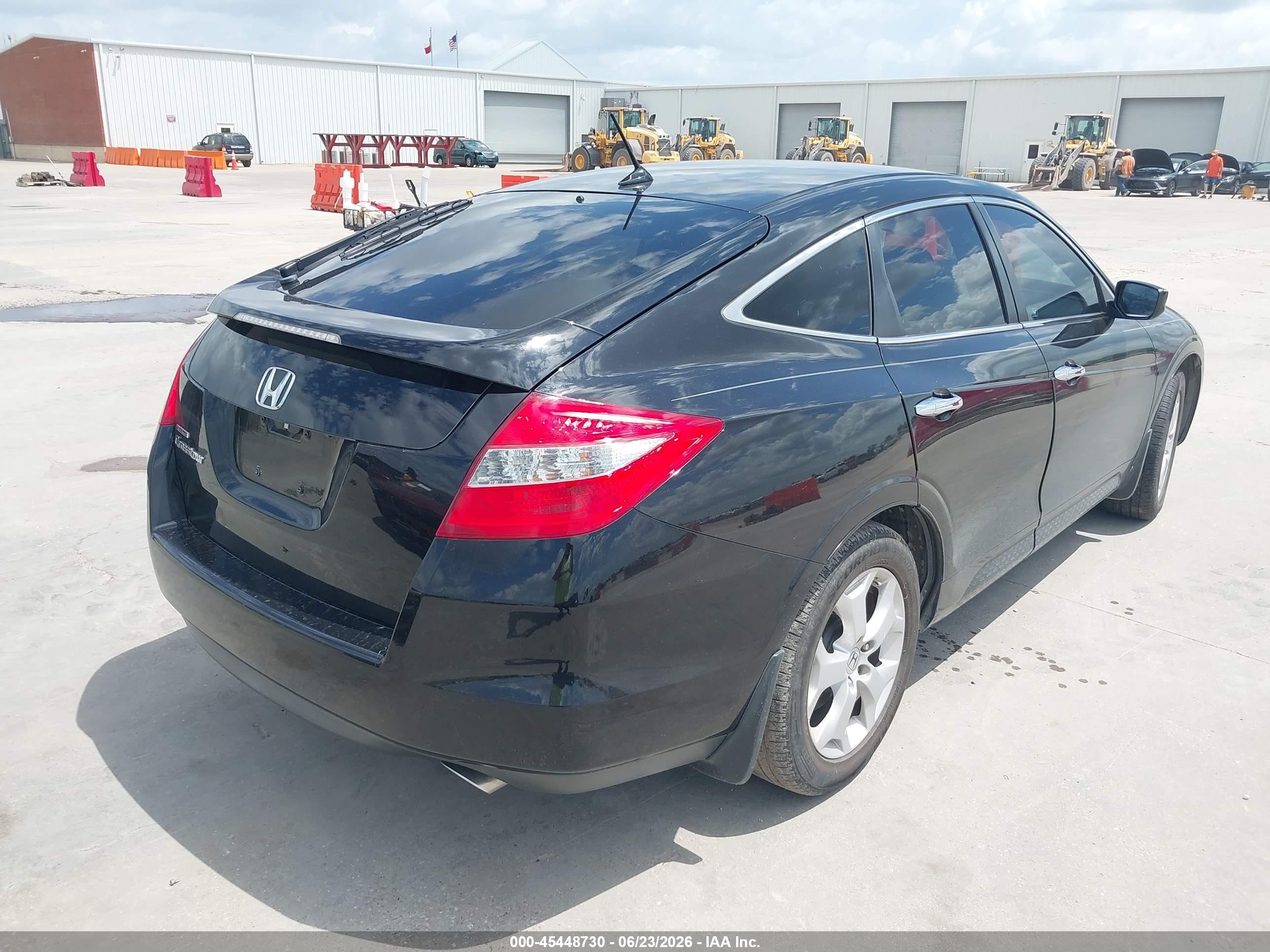 2010 Honda Accord Crosstour Ex-l Black vin: 5J6TF1H51AL014436