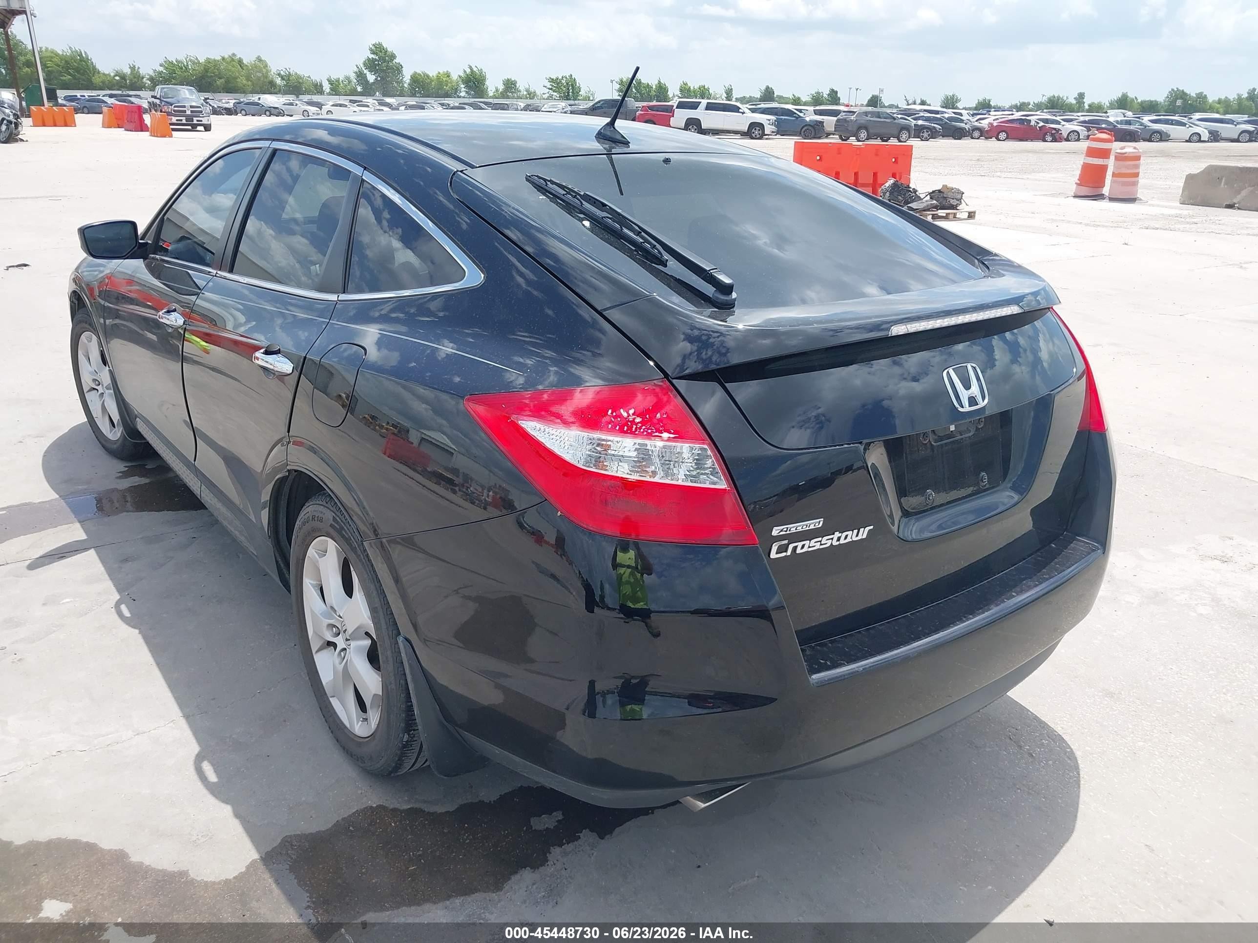 2010 Honda Accord Crosstour Ex-l Black vin: 5J6TF1H51AL014436