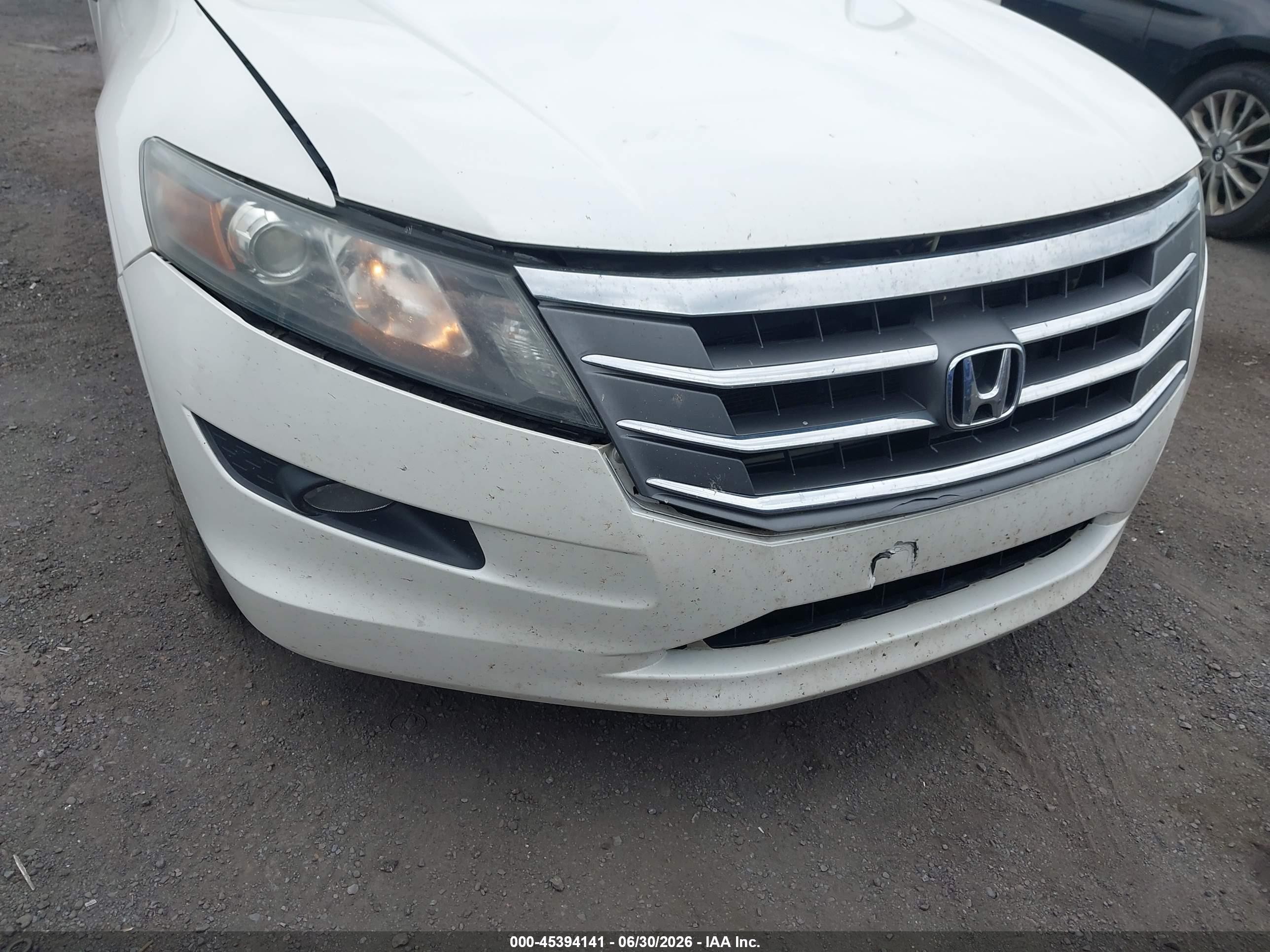 2011 Honda Accord Crosstour Ex-l Белый vin: 5J6TF1H51BL003244