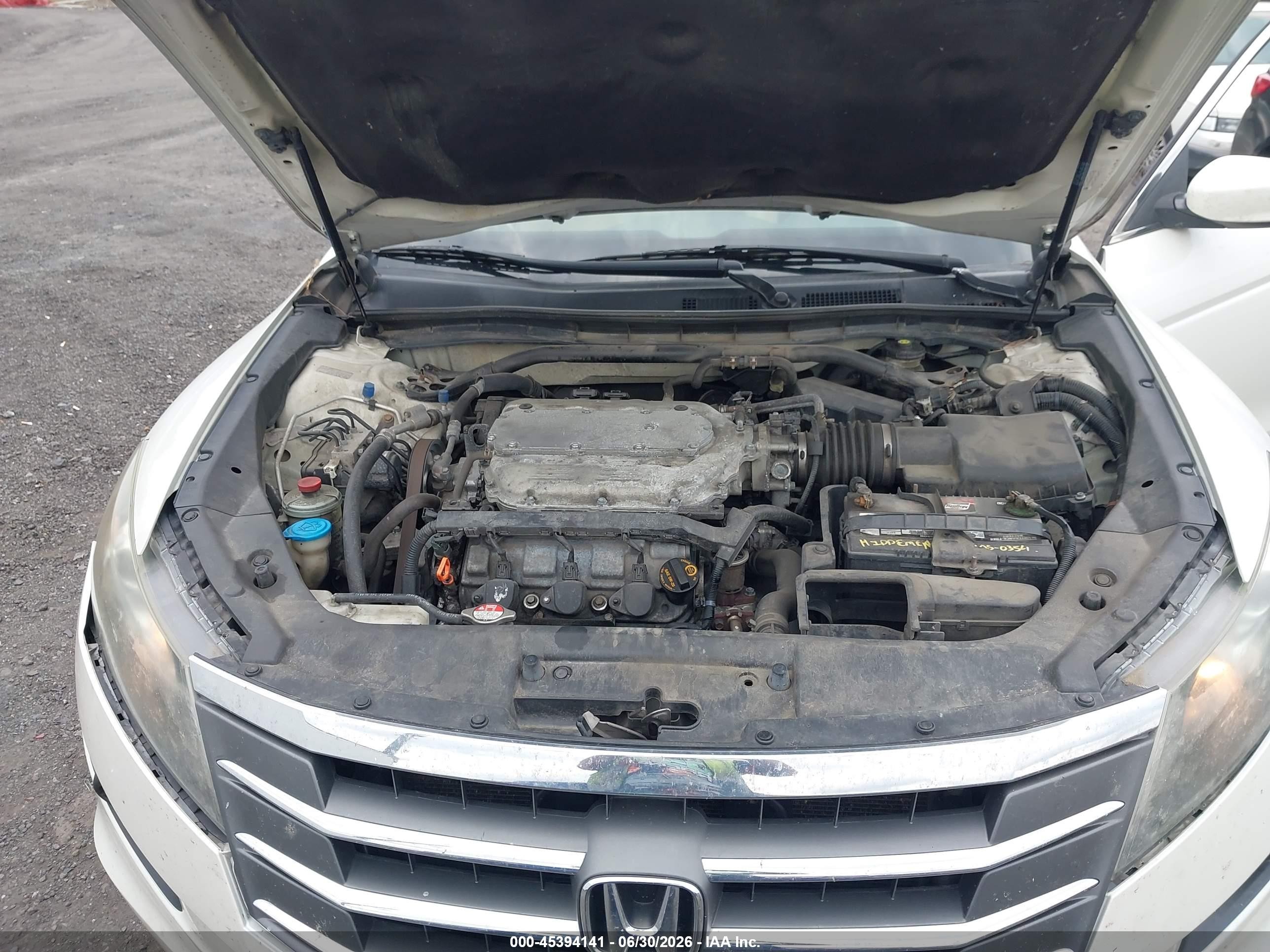 2011 Honda Accord Crosstour Ex-l Белый vin: 5J6TF1H51BL003244