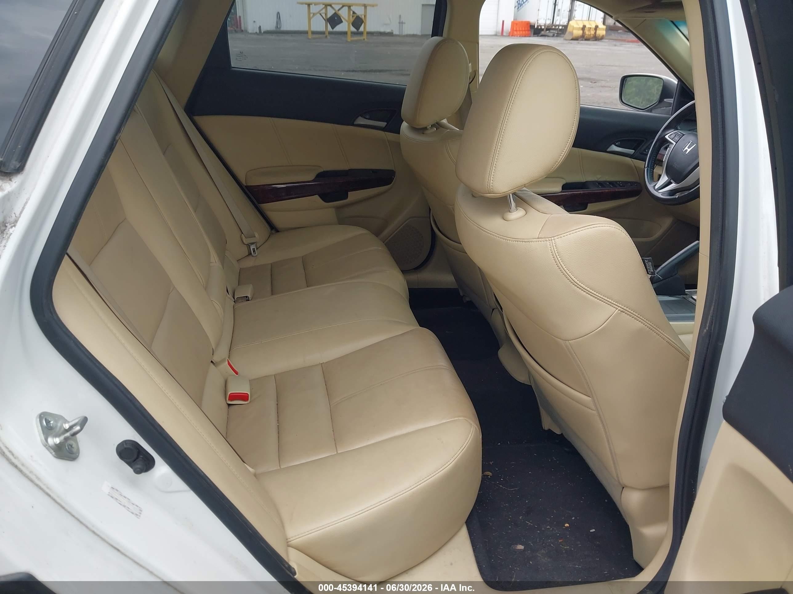 2011 Honda Accord Crosstour Ex-l Белый vin: 5J6TF1H51BL003244