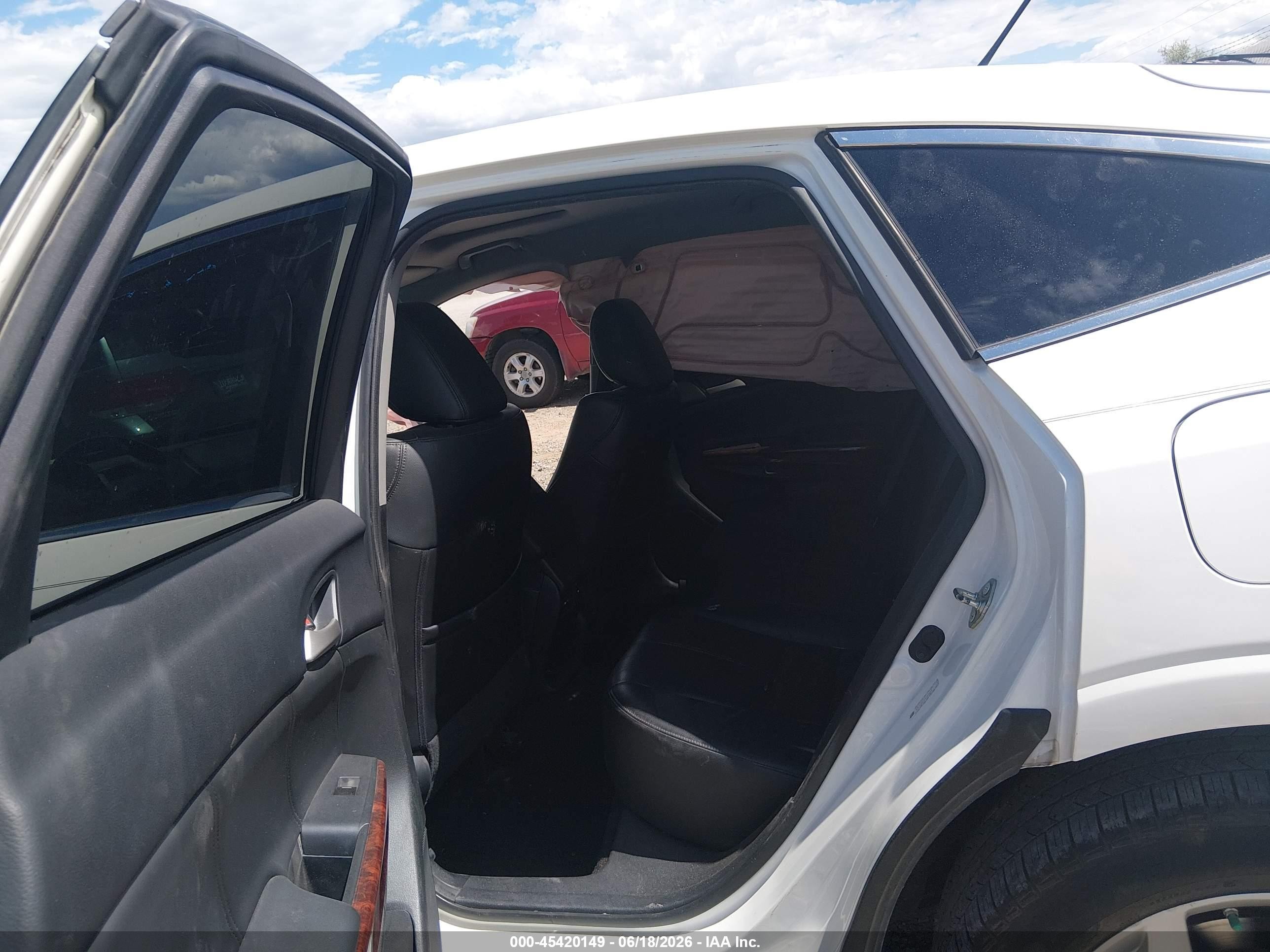 2012 Honda Crosstour Ex-l Белый vin: 5J6TF1H51CL002886