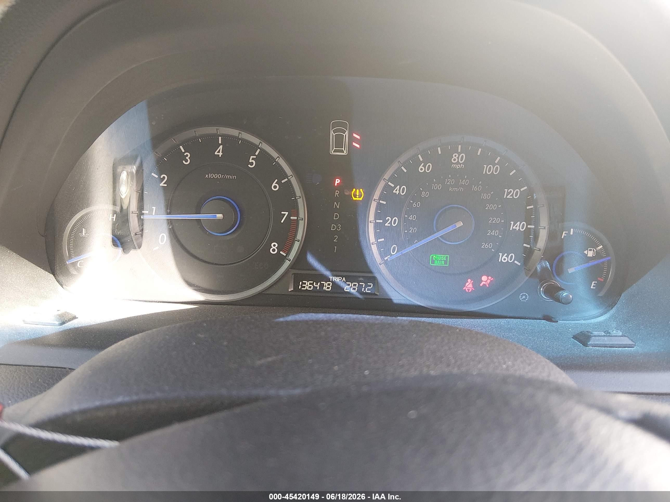 2012 Honda Crosstour Ex-l Белый vin: 5J6TF1H51CL002886