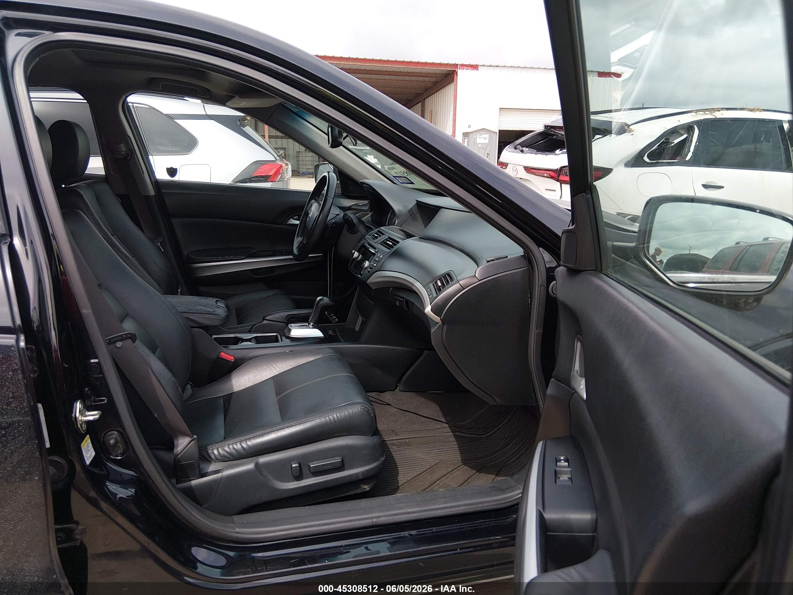 2013 Honda Crosstour Ex-l V6 Black vin: 5J6TF1H51DL003604