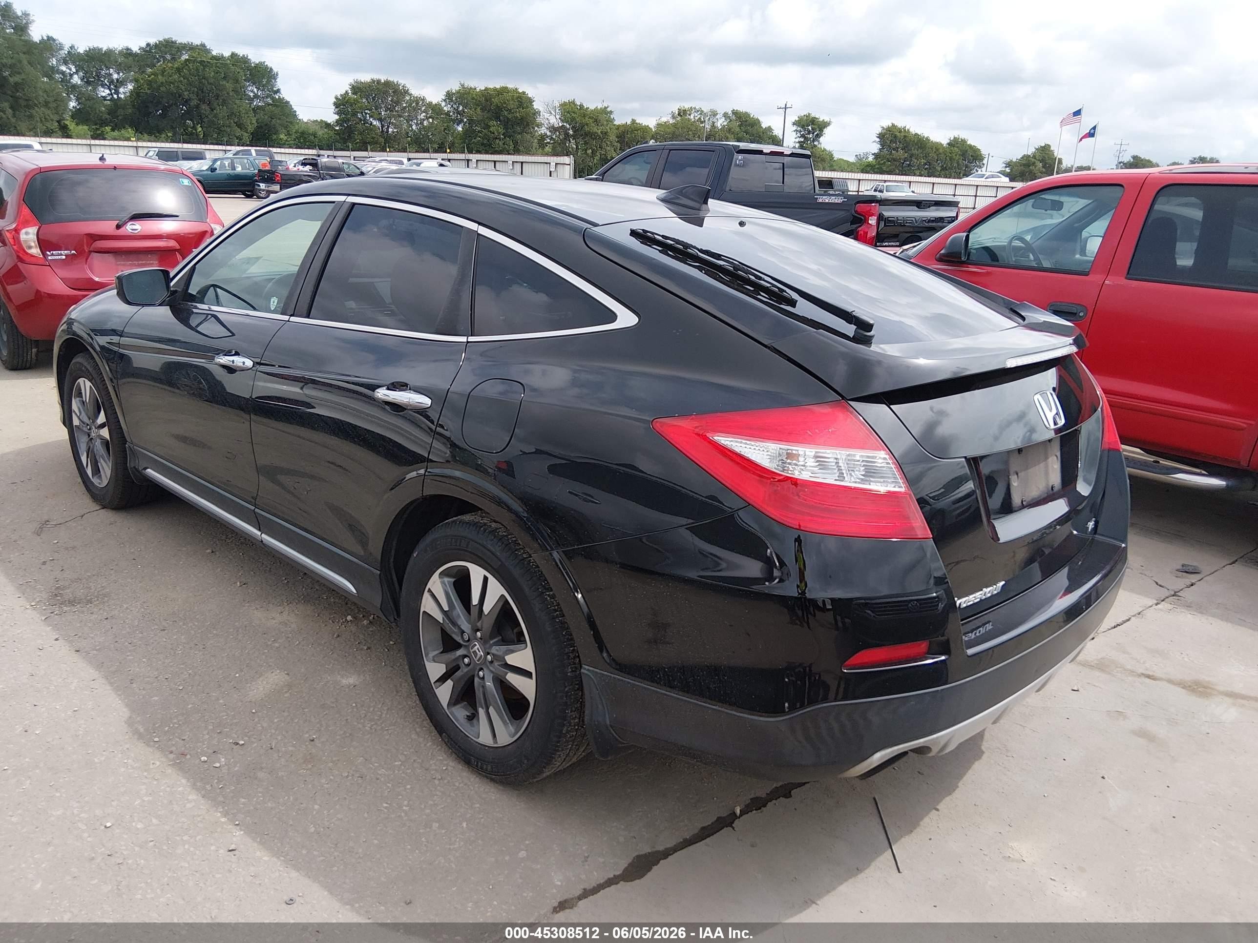 2013 Honda Crosstour Ex-l V6 Black vin: 5J6TF1H51DL003604