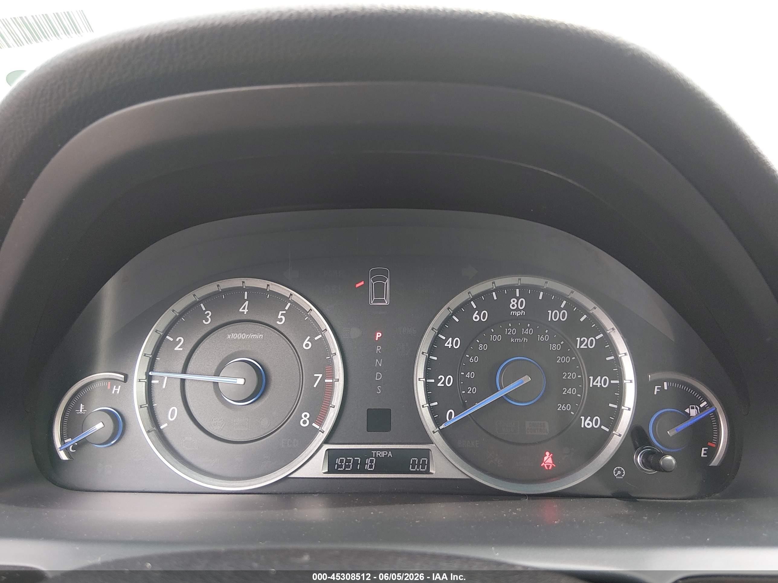 2013 Honda Crosstour Ex-l V6 Black vin: 5J6TF1H51DL003604