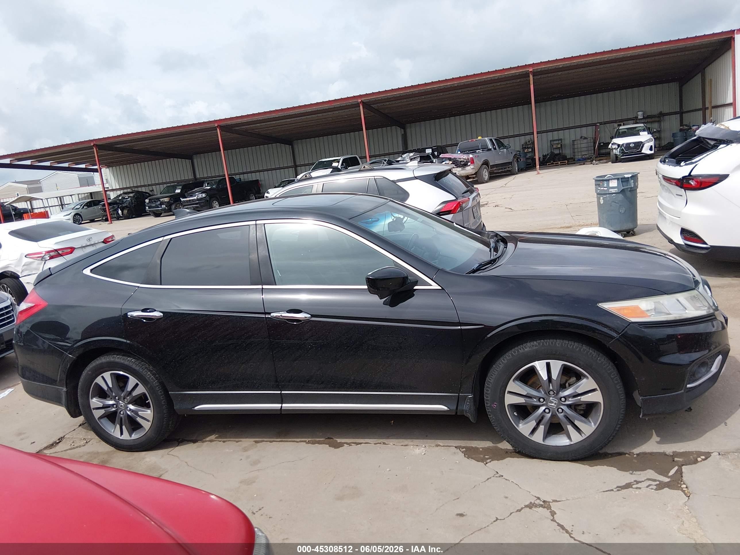 2013 Honda Crosstour Ex-l V6 Black vin: 5J6TF1H51DL003604