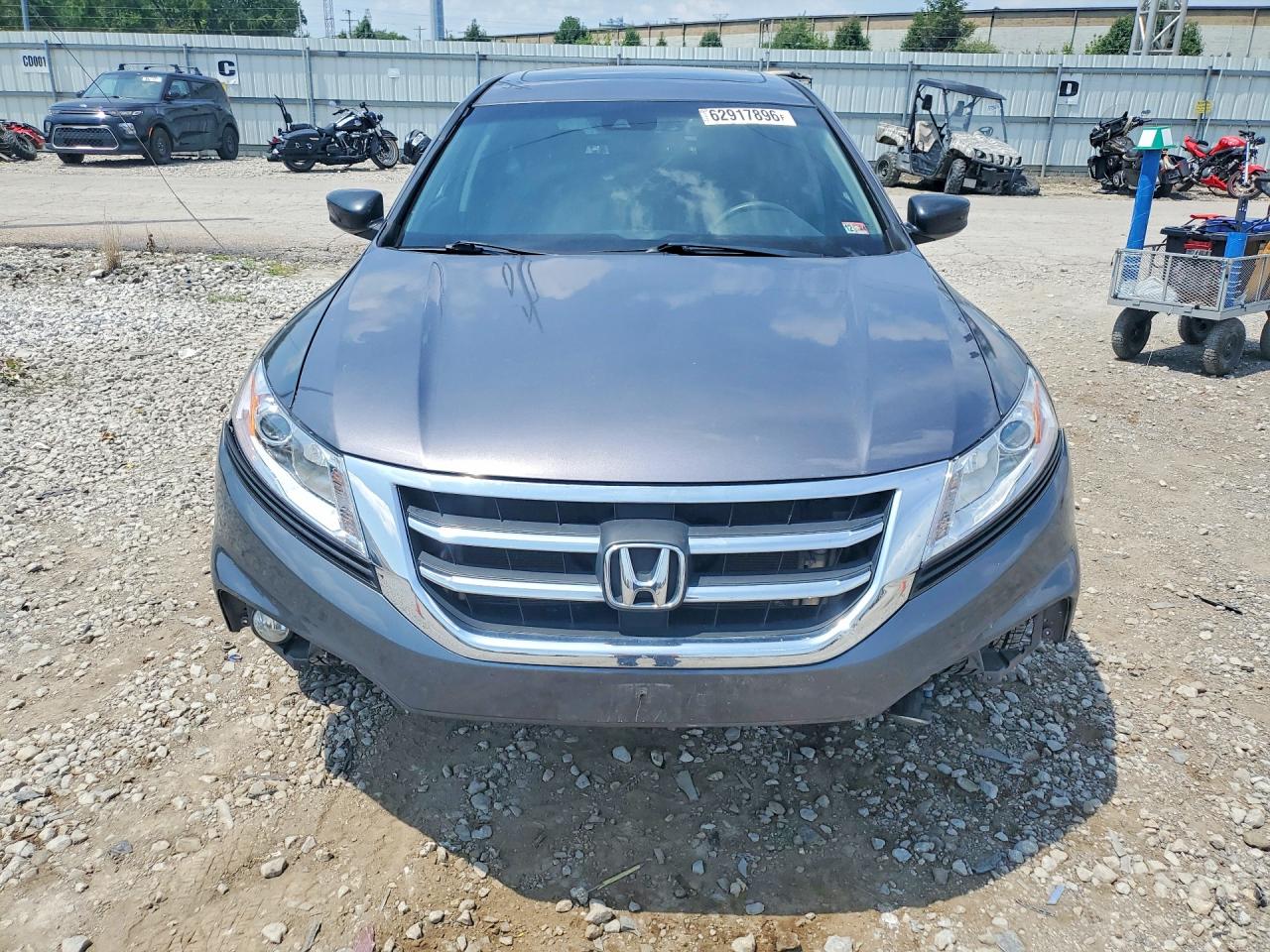 2015 Honda Crosstour Exl Gray vin: 5J6TF1H51FL001130