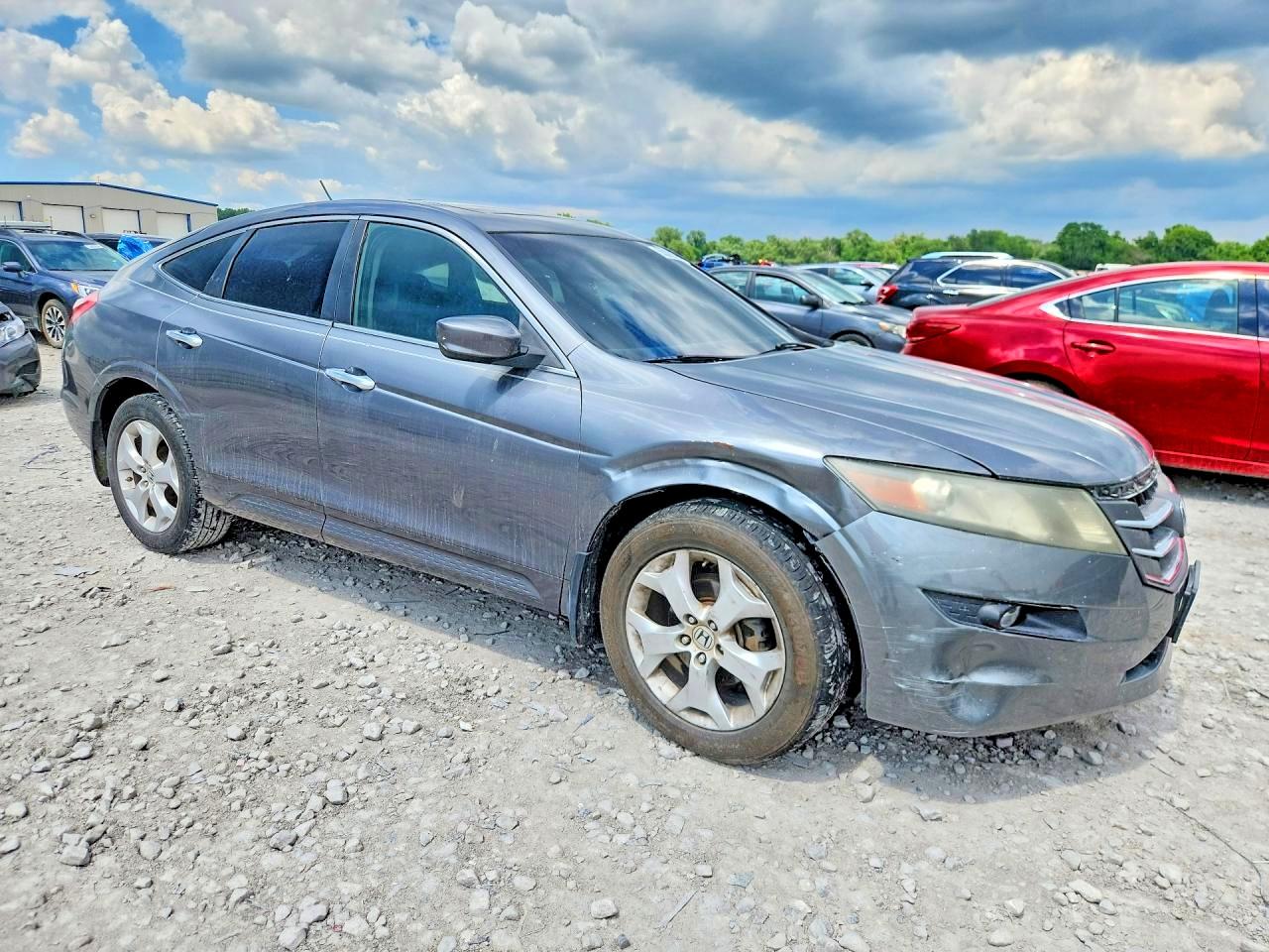 2010 Honda Accord Crosstour Exl Gray vin: 5J6TF1H52AL006605