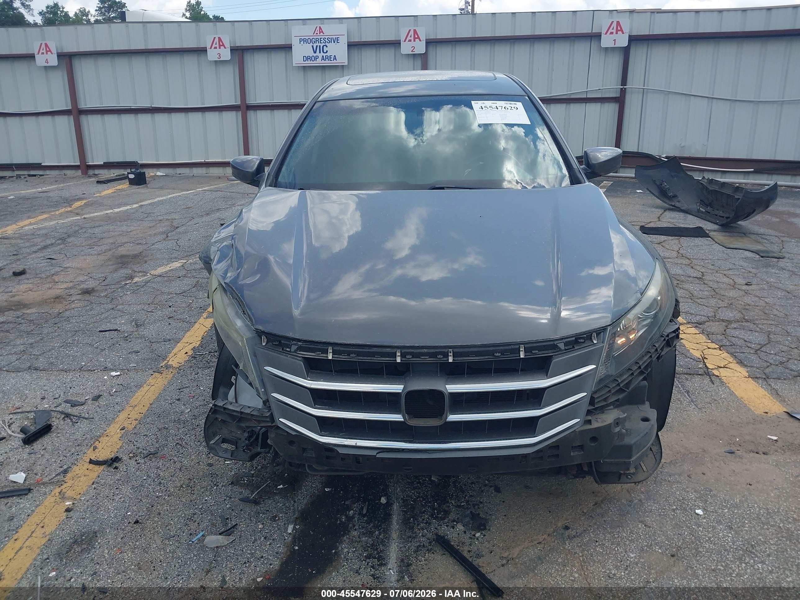 2011 Honda Accord Crosstour Ex-l Gray vin: 5J6TF1H52BL000532