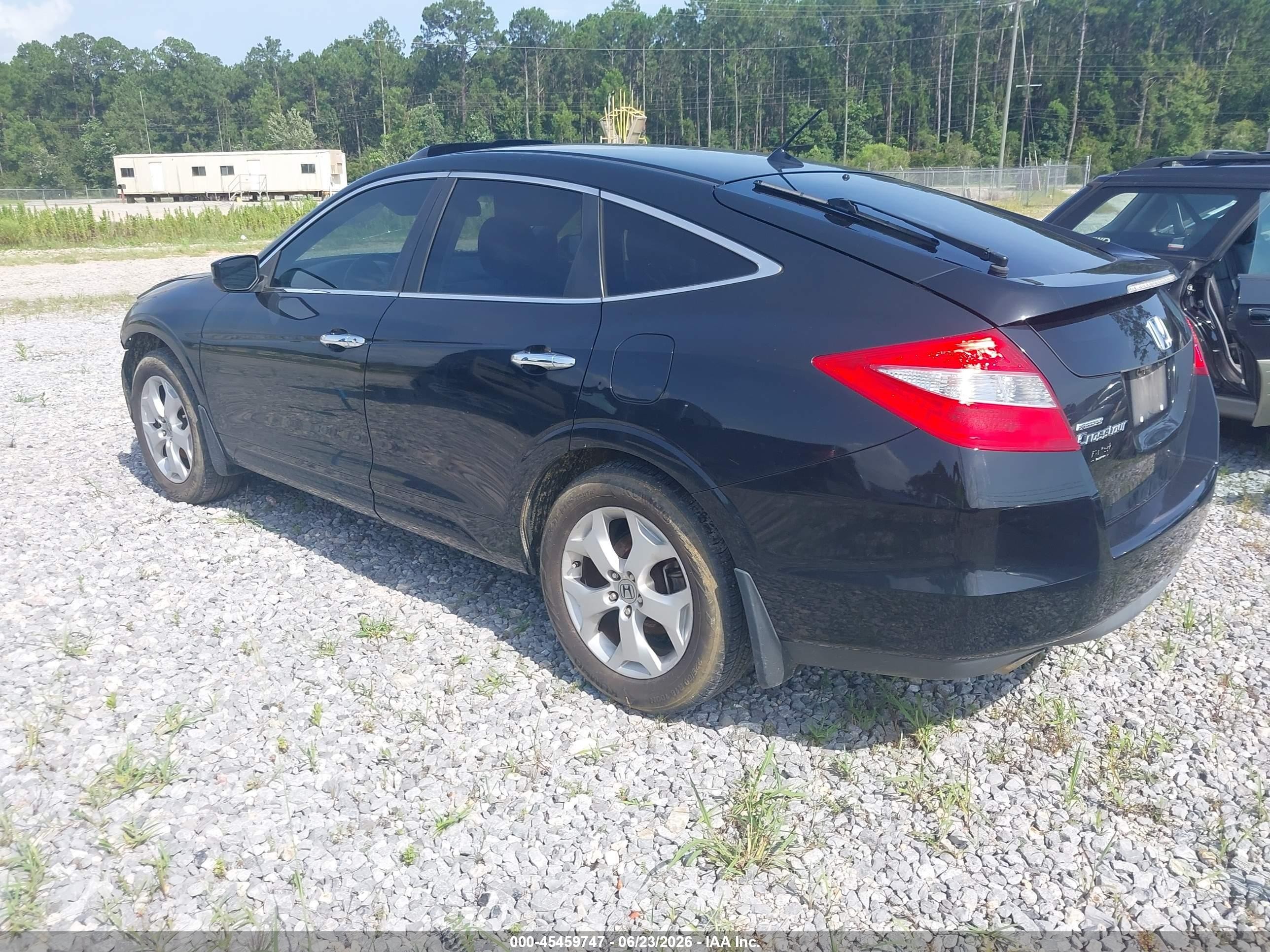 2011 Honda Accord Crosstour Ex-l Black vin: 5J6TF1H52BL003088