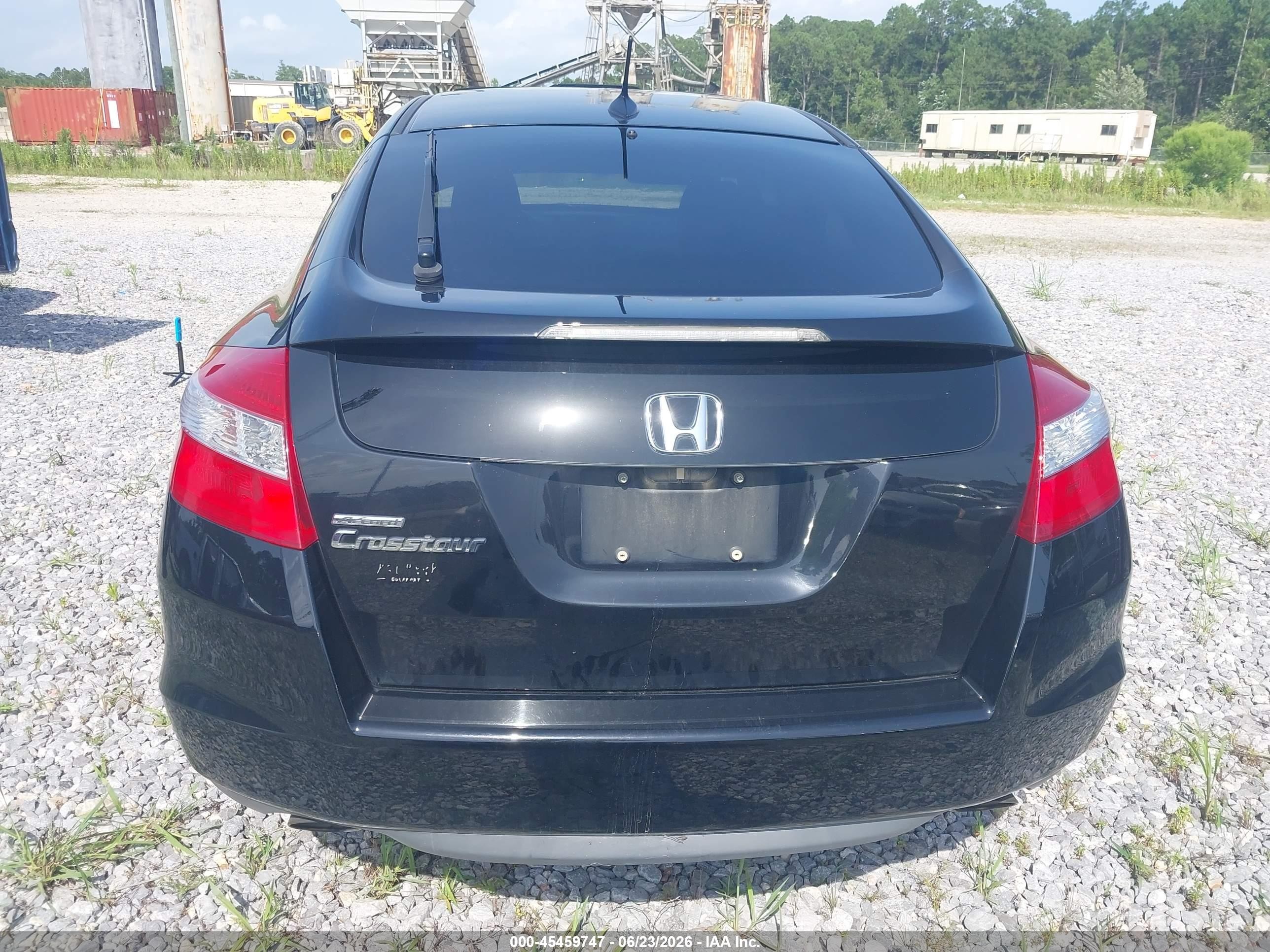 2011 Honda Accord Crosstour Ex-l Black vin: 5J6TF1H52BL003088