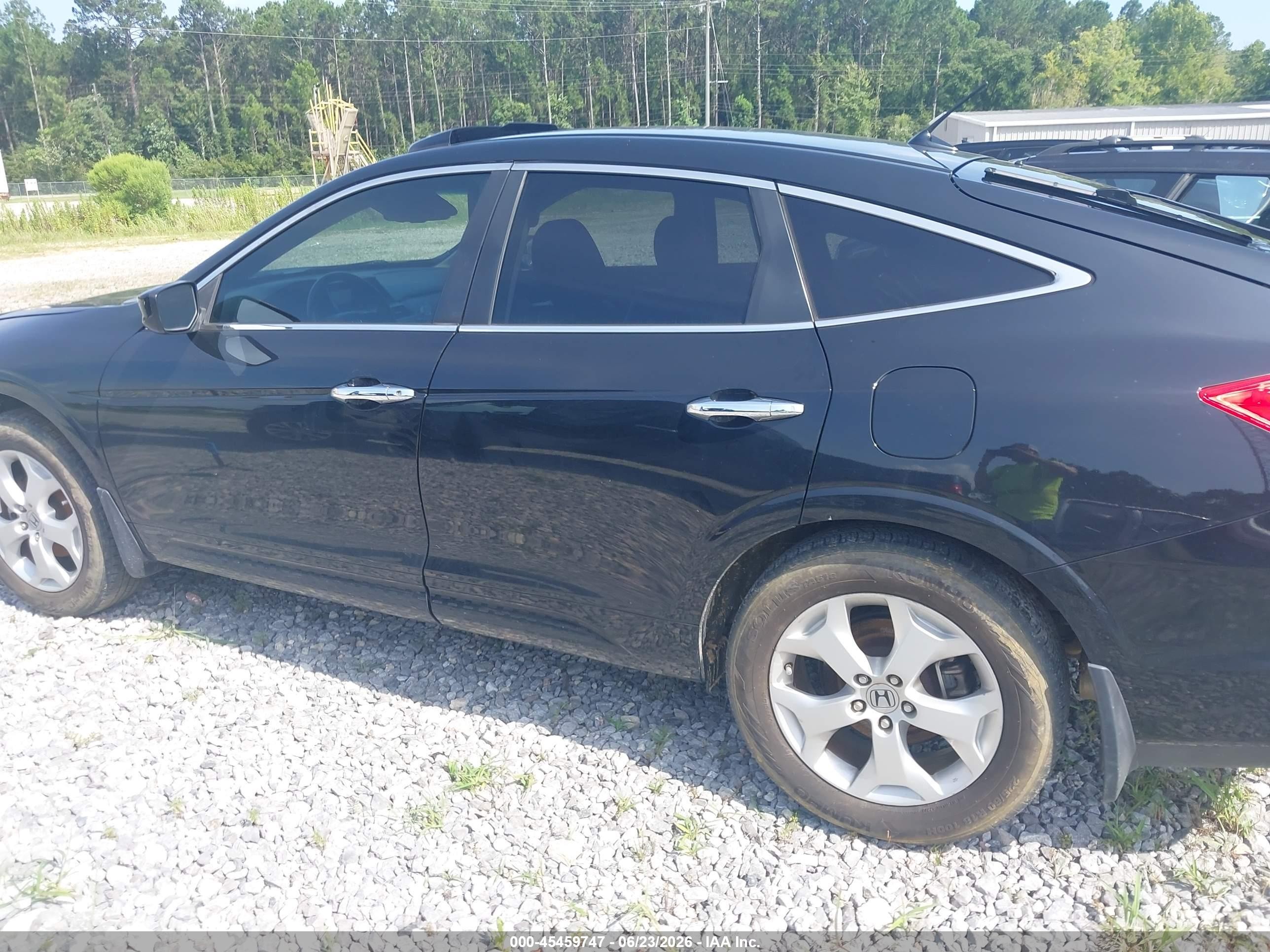 2011 Honda Accord Crosstour Ex-l Black vin: 5J6TF1H52BL003088