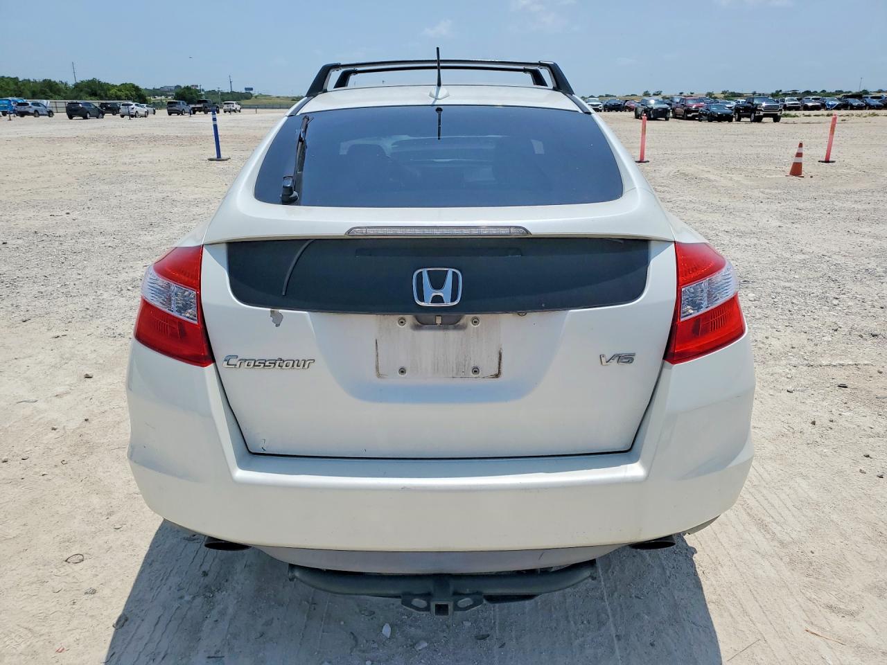 2012 Honda Crosstour Exl White vin: 5J6TF1H52CL000662