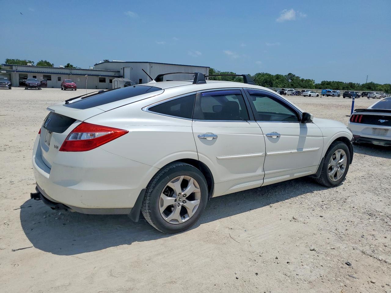 2012 Honda Crosstour Exl White vin: 5J6TF1H52CL000662