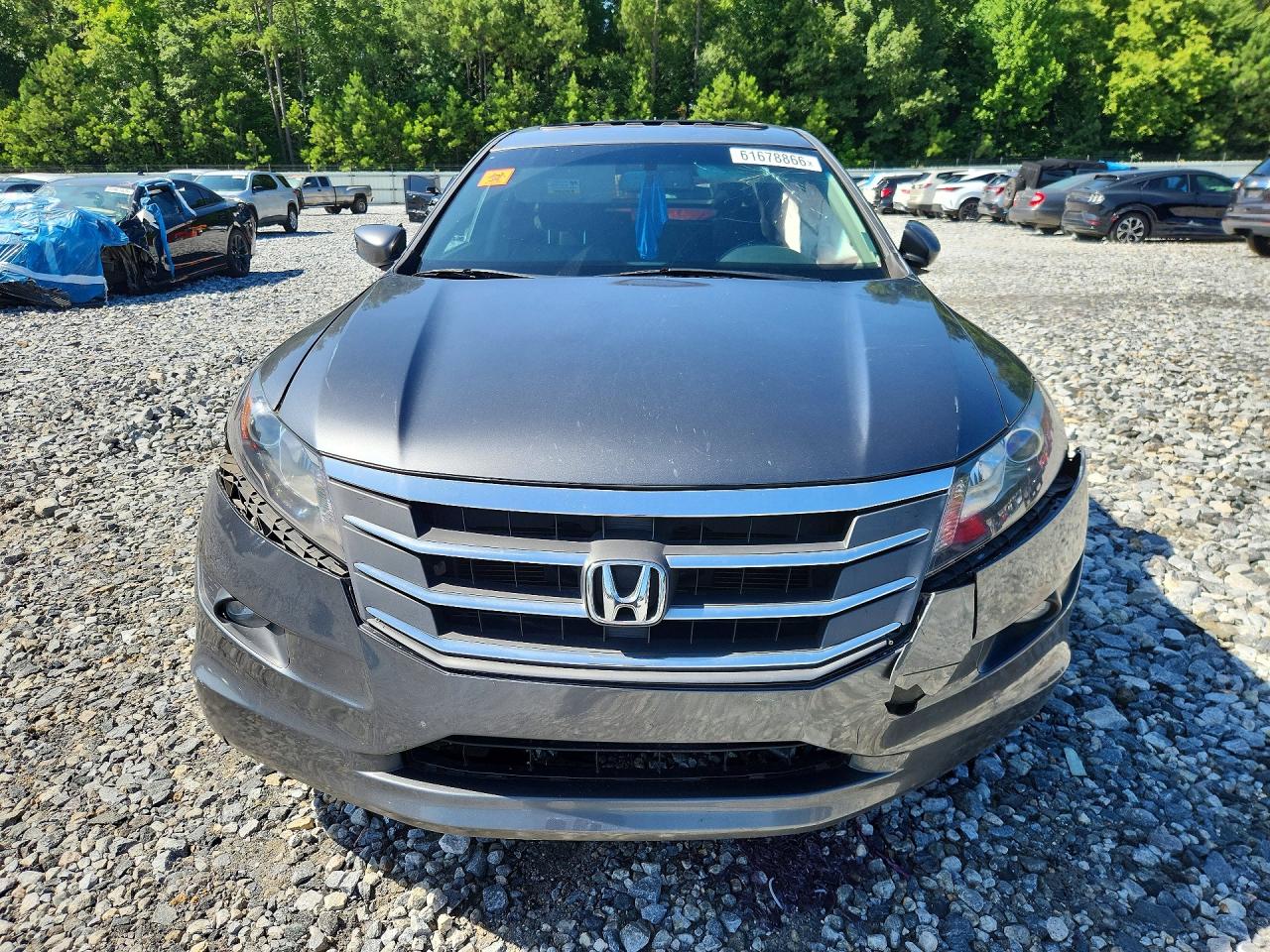 2012 Honda Crosstour Exl Gray vin: 5J6TF1H52CL004789