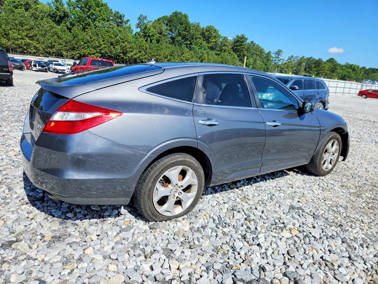 2012 Honda Crosstour Exl Gray vin: 5J6TF1H52CL004789