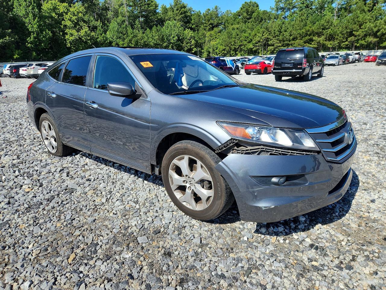 2012 Honda Crosstour Exl Gray vin: 5J6TF1H52CL004789