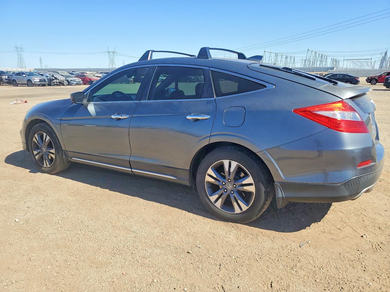 2013 Honda Crosstour Exl Charcoal vin: 5J6TF1H52DL002350