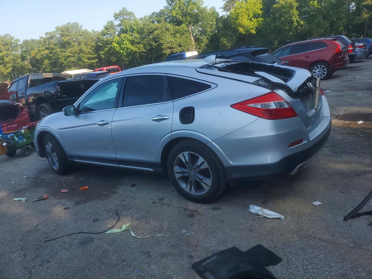2013 Honda Crosstour Exl Silver vin: 5J6TF1H52DL002767