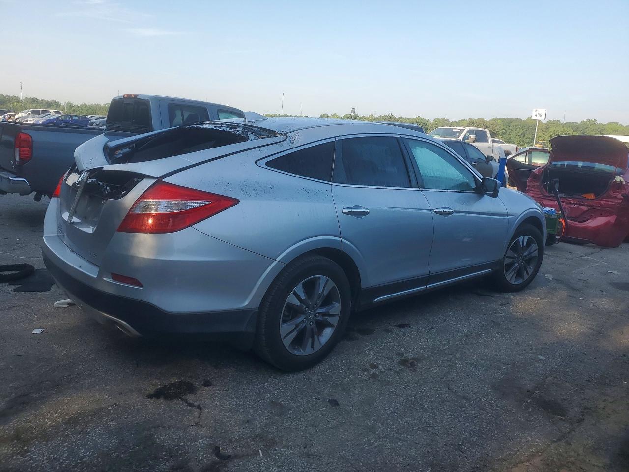 2013 Honda Crosstour Exl Silver vin: 5J6TF1H52DL002767