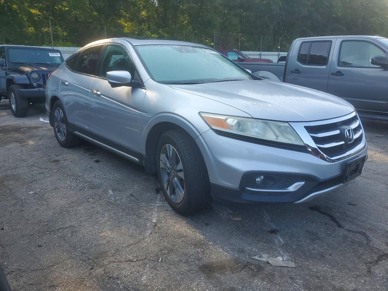 2013 Honda Crosstour Exl Silver vin: 5J6TF1H52DL002767