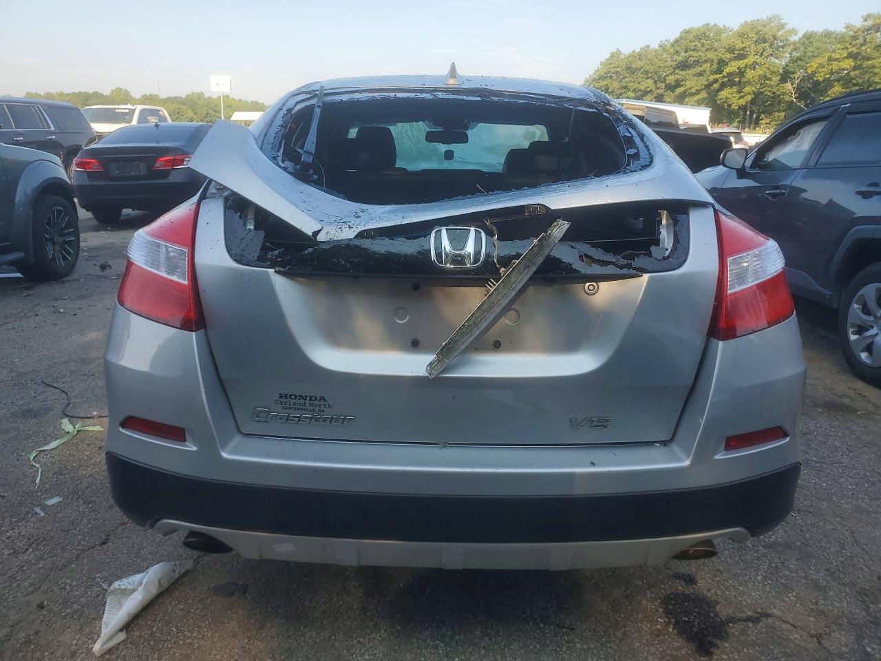 2013 Honda Crosstour Exl Silver vin: 5J6TF1H52DL002767