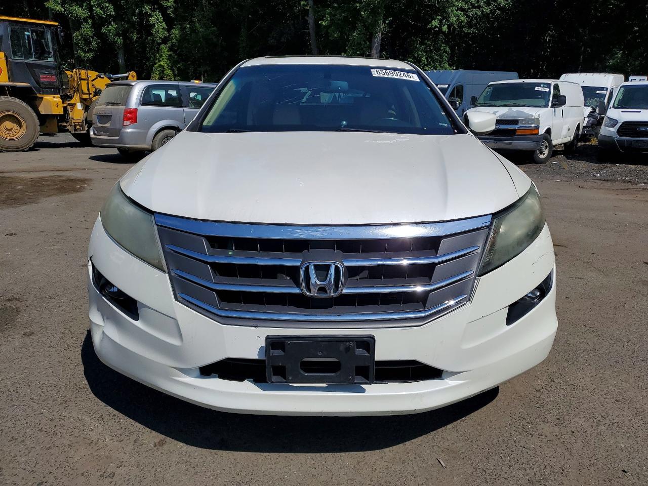 2010 Honda Accord Crosstour Exl Белый vin: 5J6TF1H53AL007813
