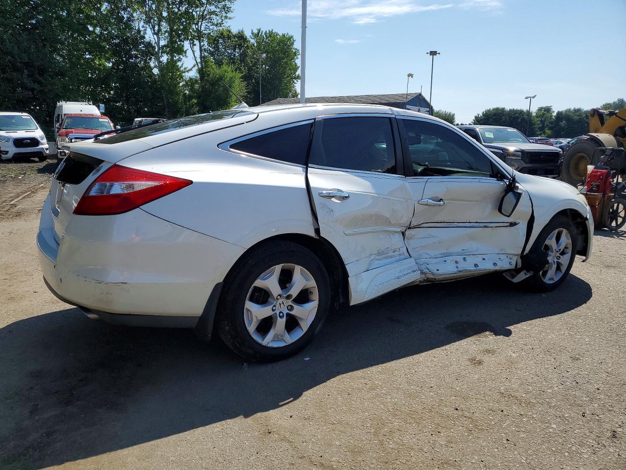 2010 Honda Accord Crosstour Exl Белый vin: 5J6TF1H53AL007813