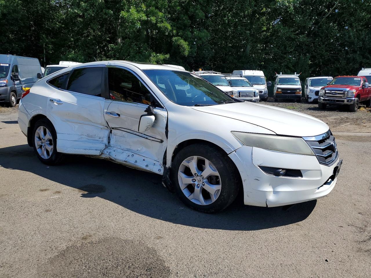 2010 Honda Accord Crosstour Exl Белый vin: 5J6TF1H53AL007813