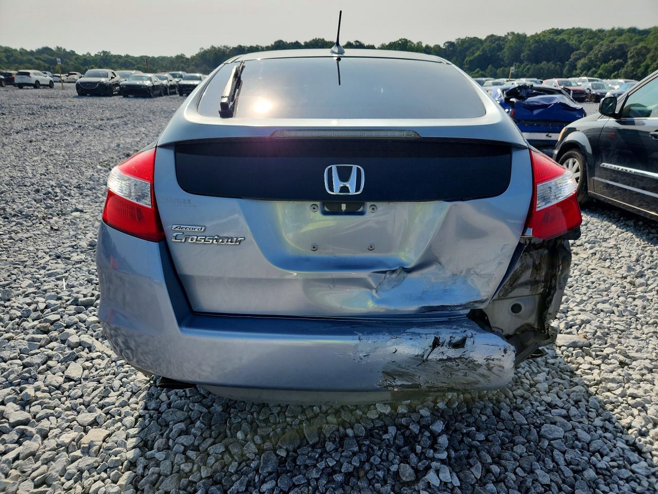 2010 Honda Accord Crosstour Exl Blue vin: 5J6TF1H53AL008394