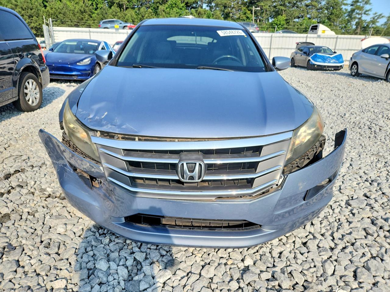 2010 Honda Accord Crosstour Exl Blue vin: 5J6TF1H53AL008394