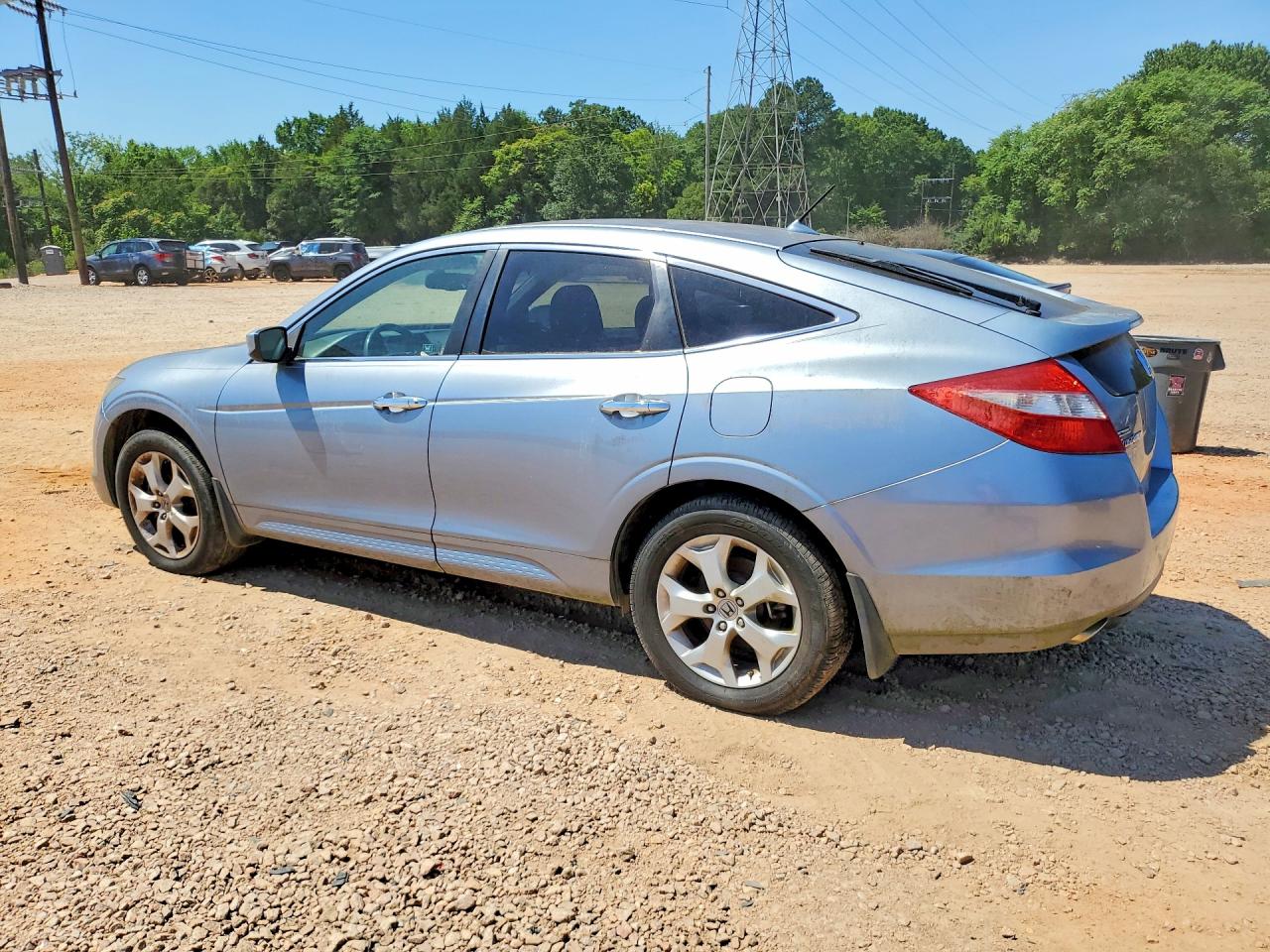 2010 Honda Accord Crosstour Exl Blue vin: 5J6TF1H53AL008413