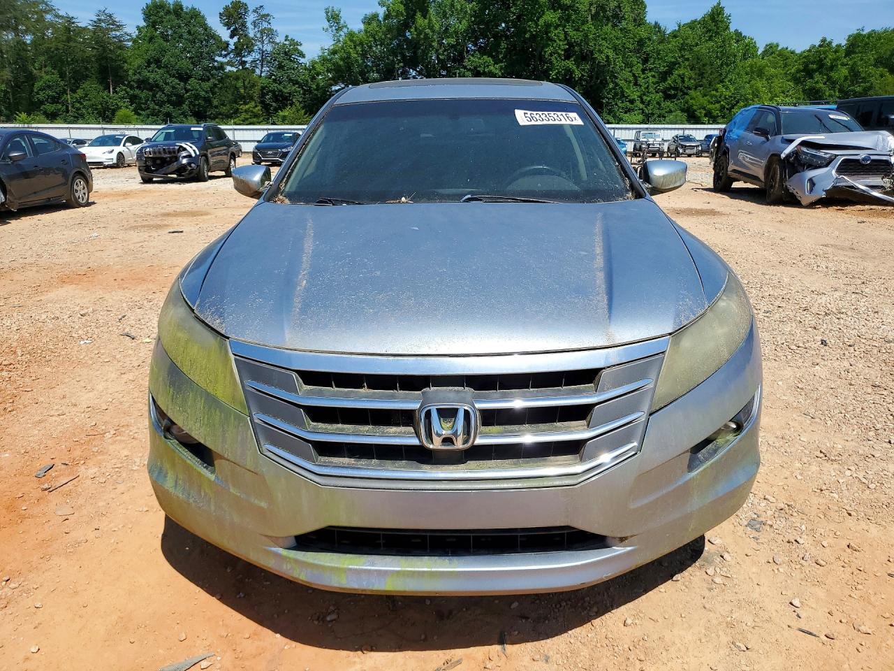 2010 Honda Accord Crosstour Exl Blue vin: 5J6TF1H53AL008413