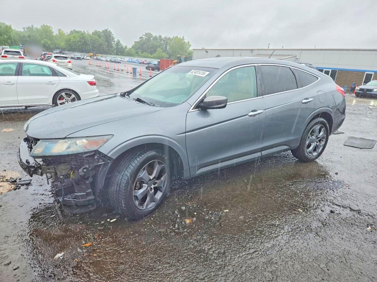 2010 Honda Accord Crosstour Exl Gray vin: 5J6TF1H53AL010050